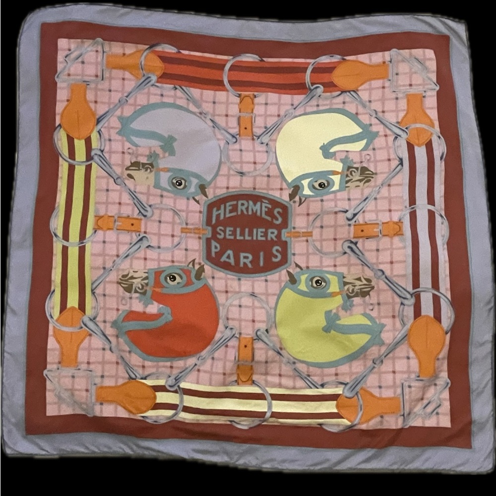 Hermès Silk Scarf - "Tatersale"